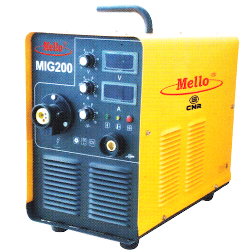 MELLO MIG Welding Machine 50-200AMP, 25kg MIG200